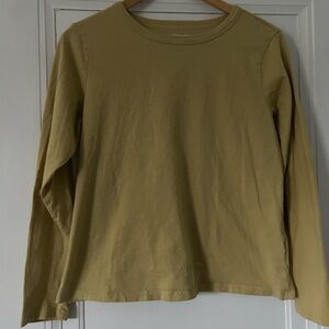 Old Navy Yellow/Olive Long Sleeve Top